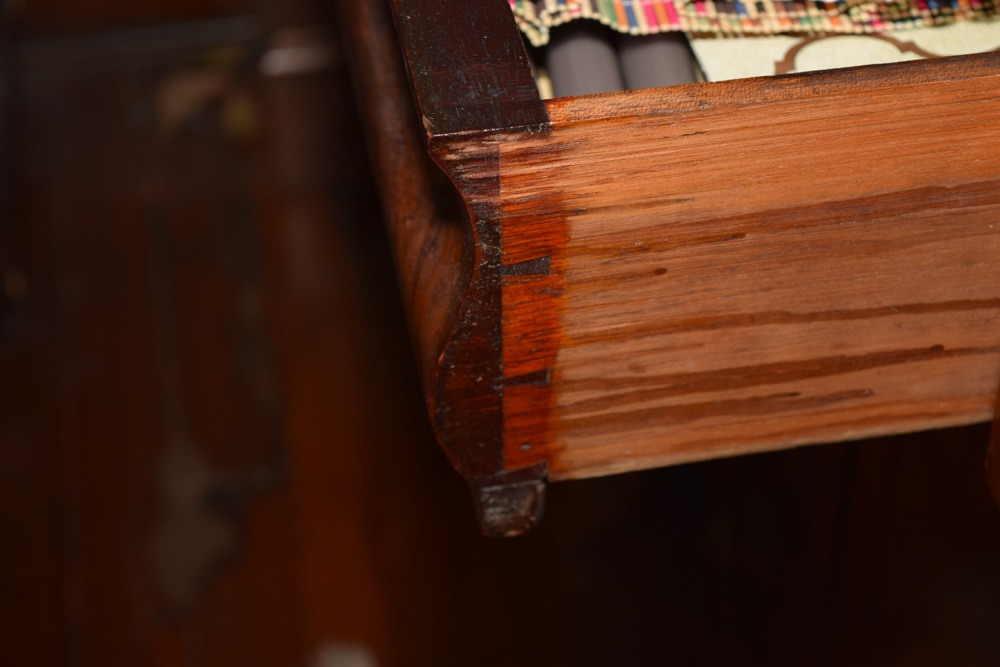 American Classical Sideboard with Mahogany Veneer, c. 1850-60
