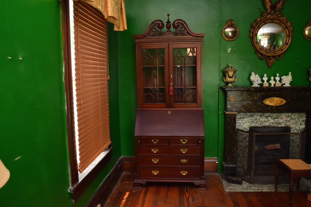 Federal Style Solid Mahogany Secretary