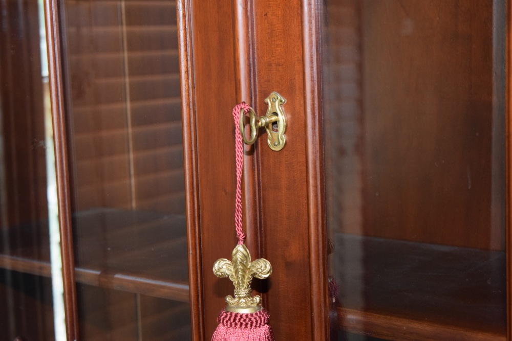 Federal Style Solid Mahogany Secretary