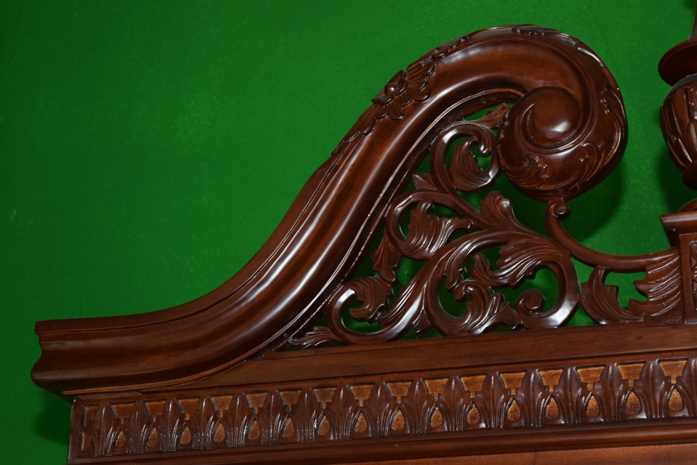 Federal Style Solid Mahogany Secretary