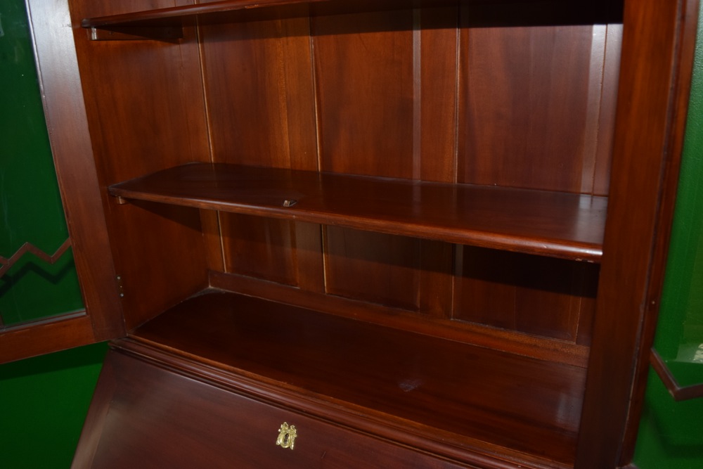 Federal Style Solid Mahogany Secretary