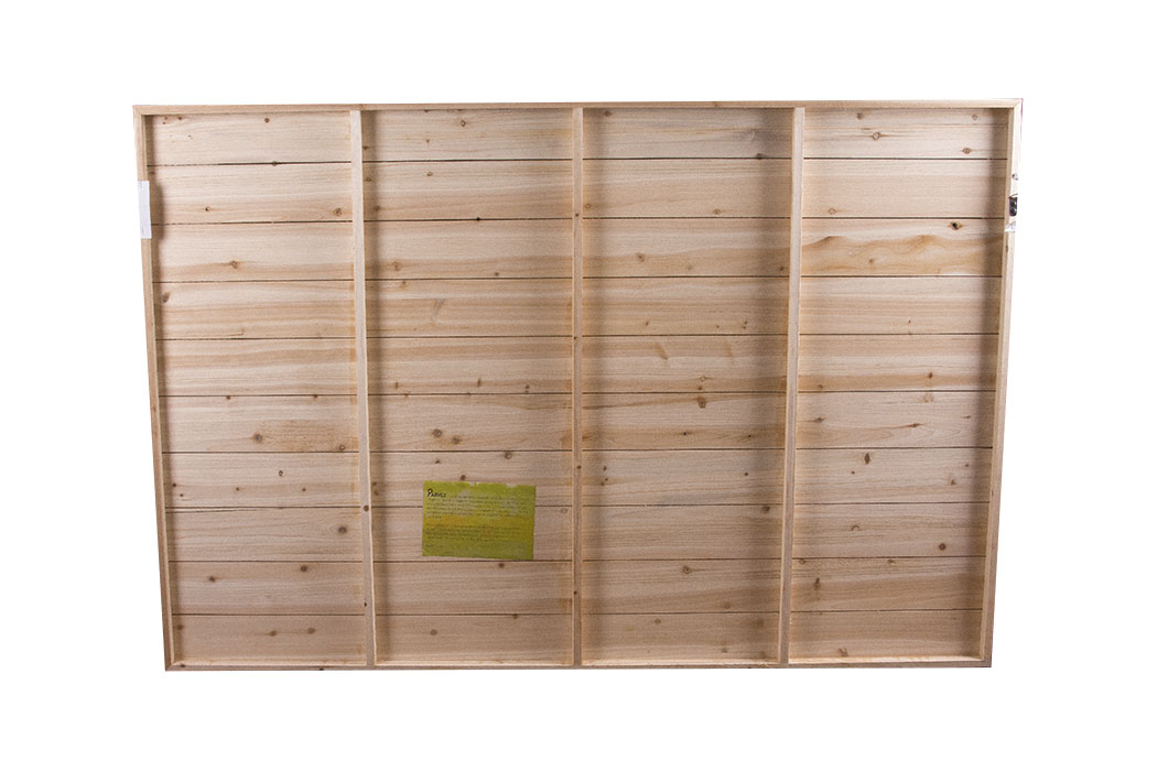 Large American Flag Print on Wood