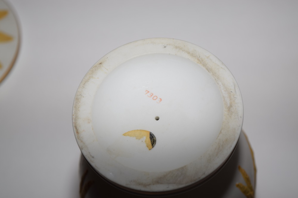 Wedgwood Style Jasperware Covered Urns ca. 1965