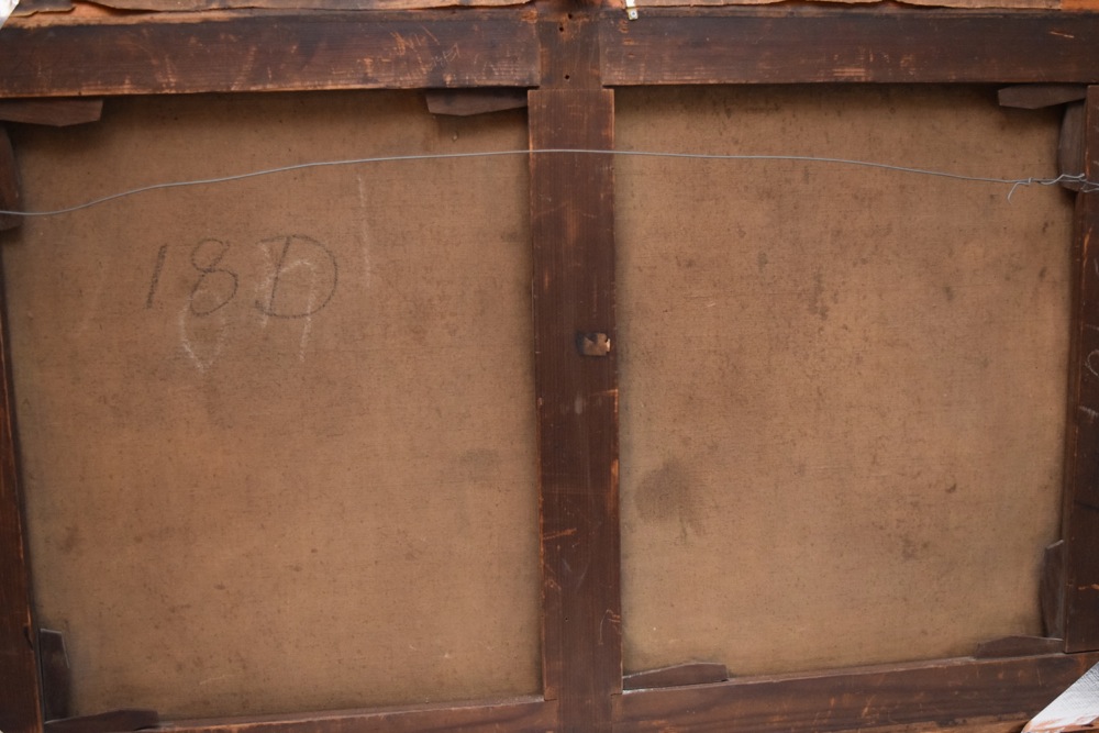 19th Century French Academic School, After Pompeo Batoni "Prometheus Modeling Man from Clay", Oil on Canvas