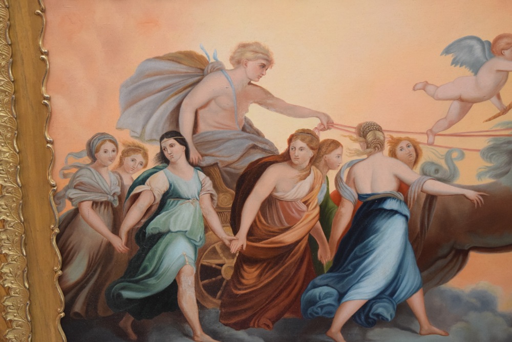 William Ayerst Ingram "After Guido Reni, Apollo and the Nine Muses", c. 1885-1890