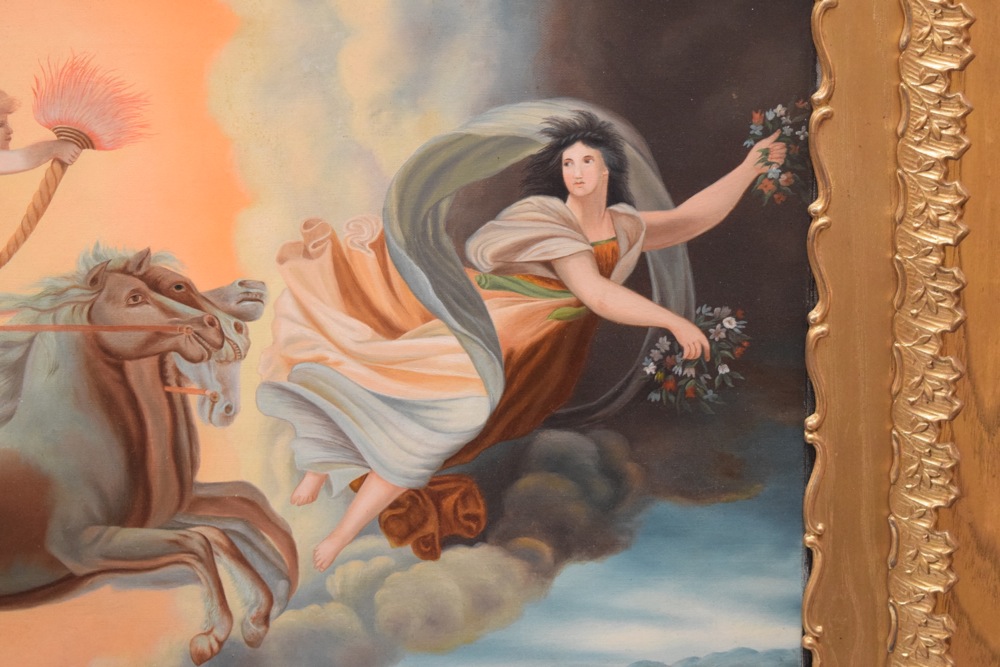 William Ayerst Ingram "After Guido Reni, Apollo and the Nine Muses", c. 1885-1890