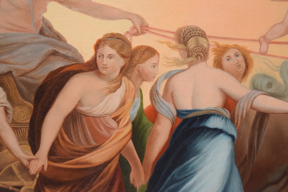 William Ayerst Ingram "After Guido Reni, Apollo and the Nine Muses", c. 1885-1890