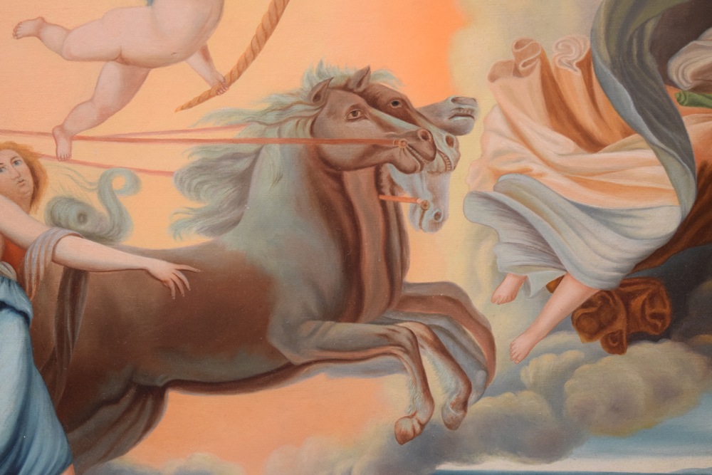 William Ayerst Ingram "After Guido Reni, Apollo and the Nine Muses", c. 1885-1890