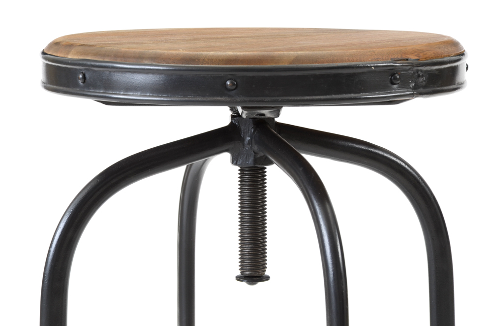 Ballard Designs "Allen" Backless Swivel Bar/Counter Stools