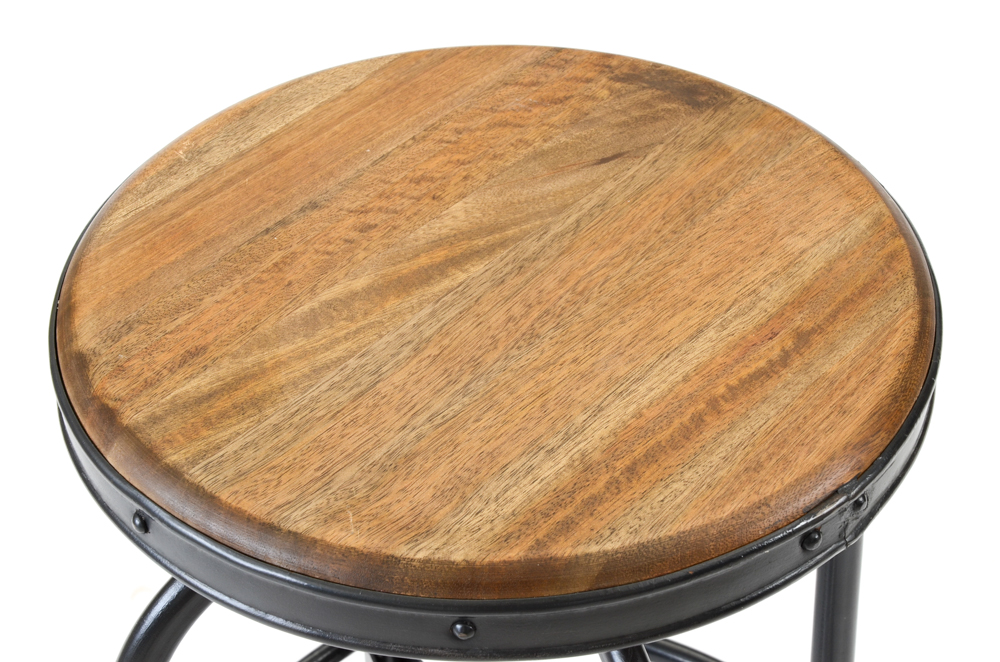 Ballard Designs "Allen" Backless Swivel Bar/Counter Stools