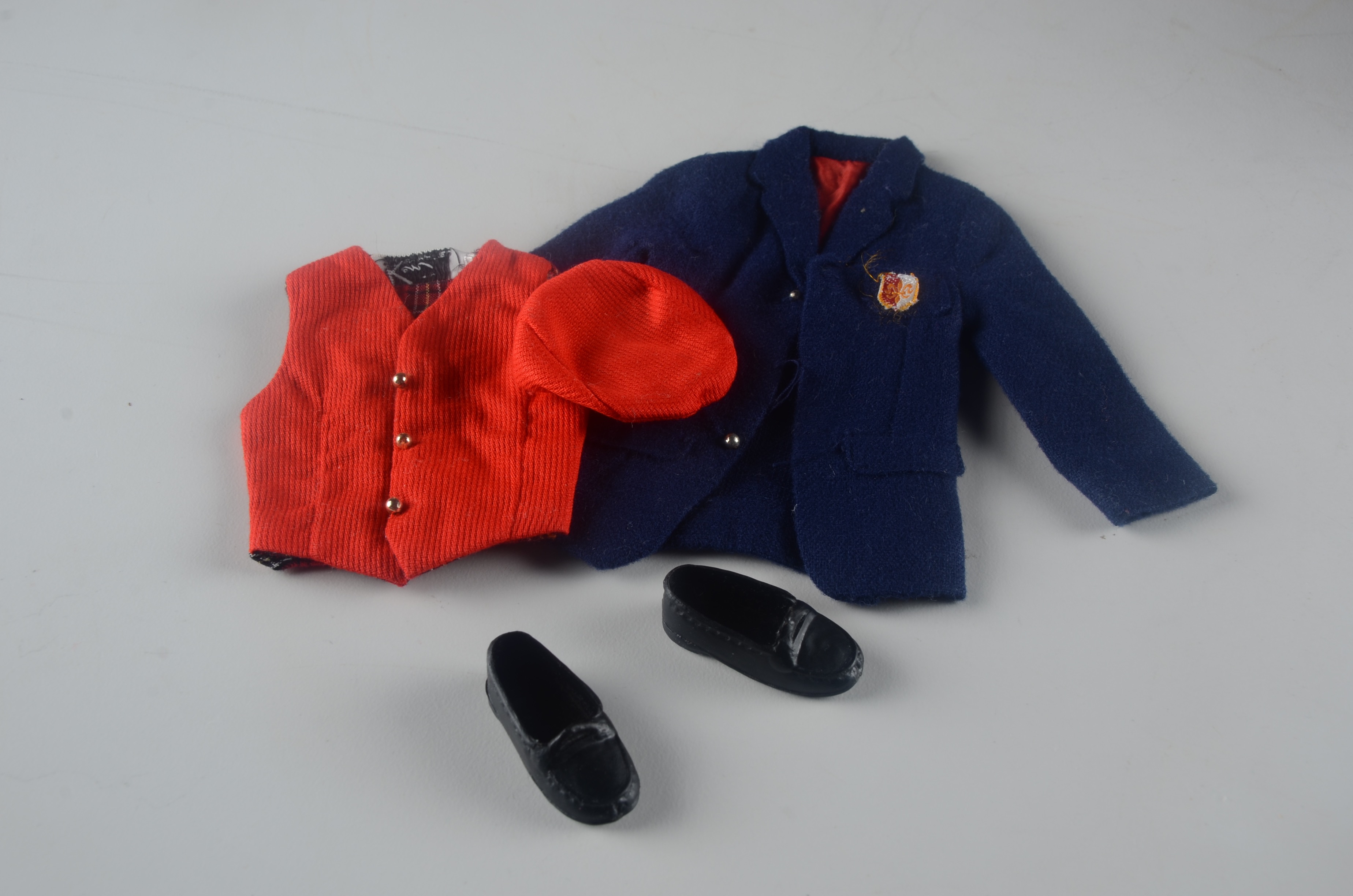 Vintage "Ken" and "Allan" Barbie Mattel Dolls with Accessories