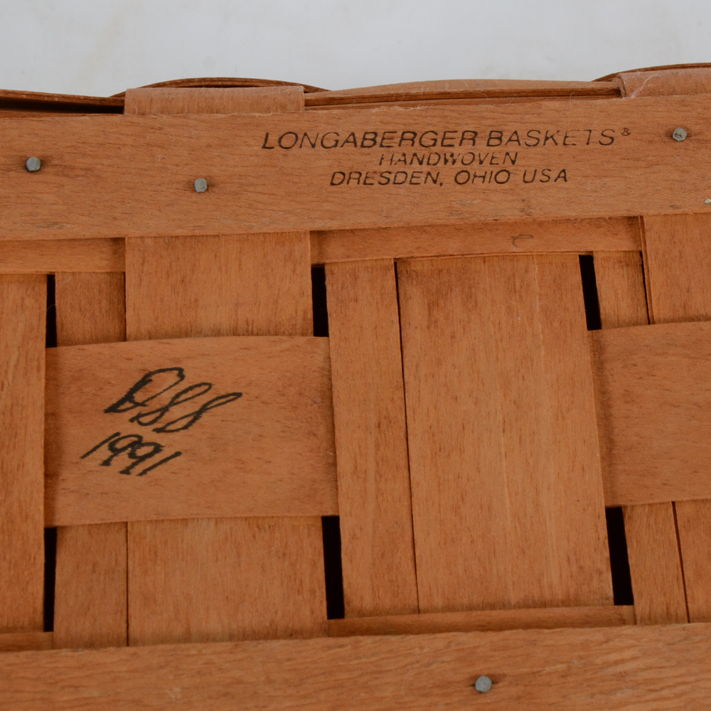 Longaberger Basket Collection Including Crisco All-American
