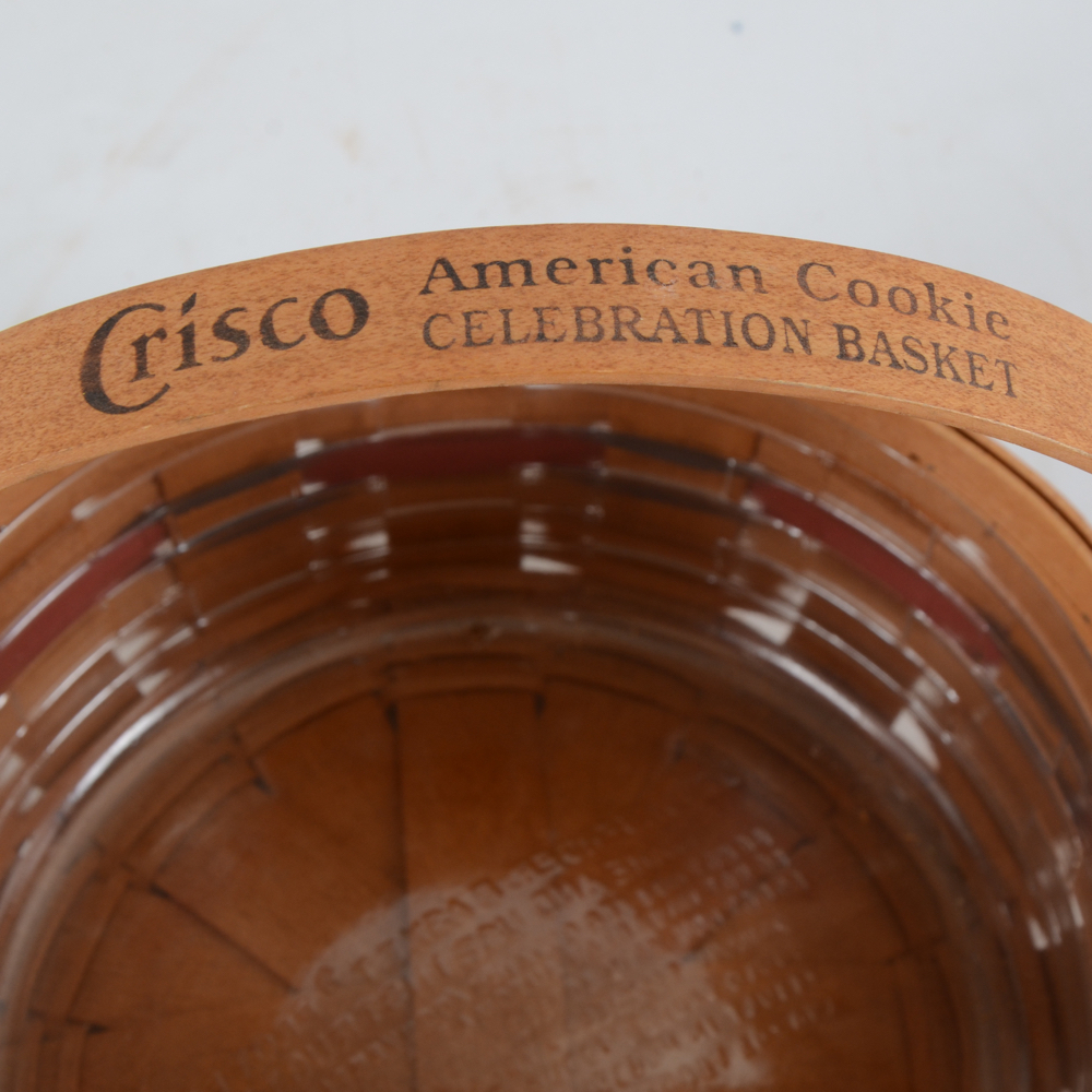 Longaberger Basket Collection Including Crisco All-American