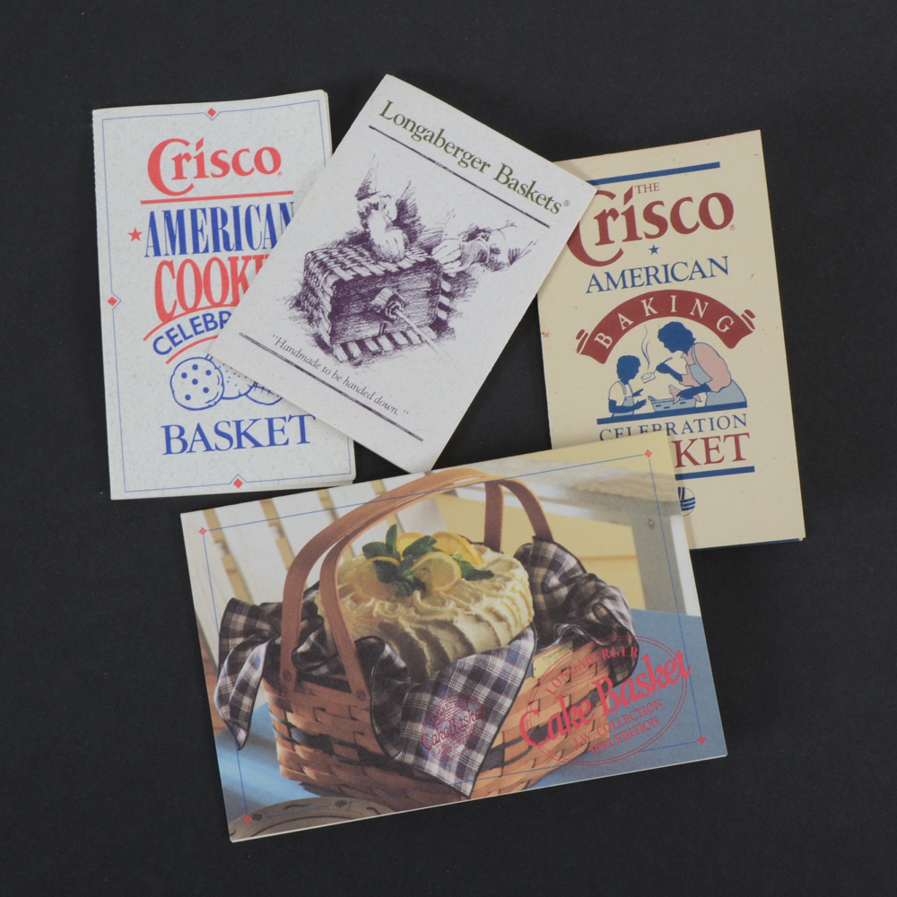 Longaberger Basket Collection Including Crisco All-American