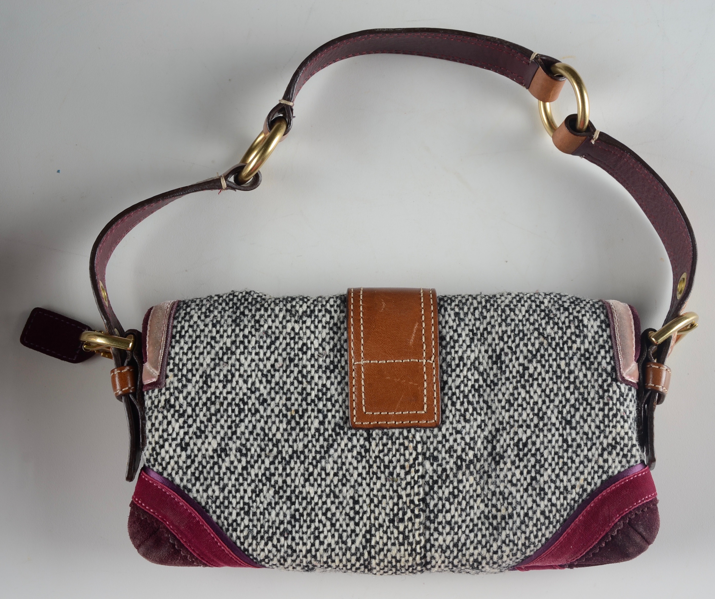 Two Soho Tweed Coach Purses