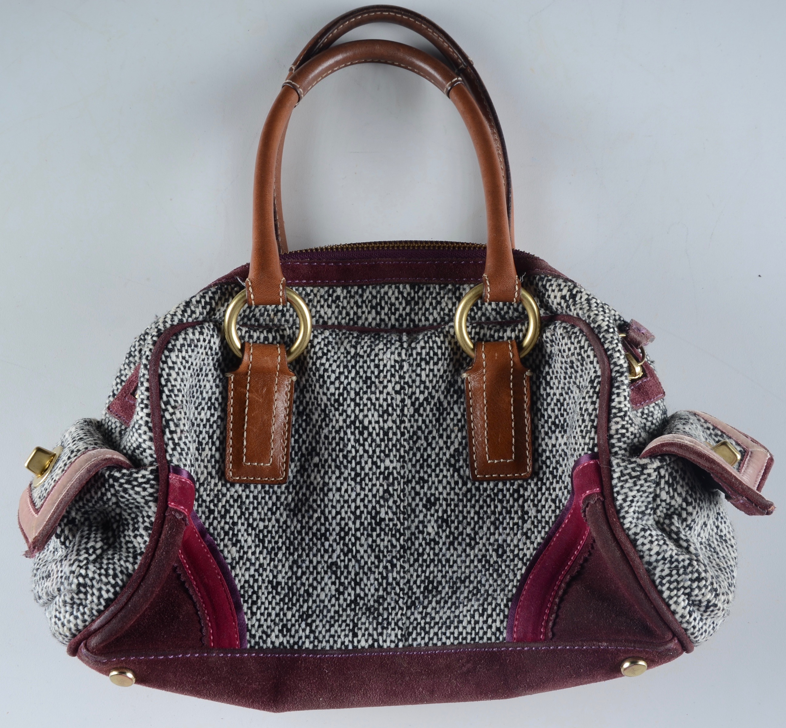 Two Soho Tweed Coach Purses