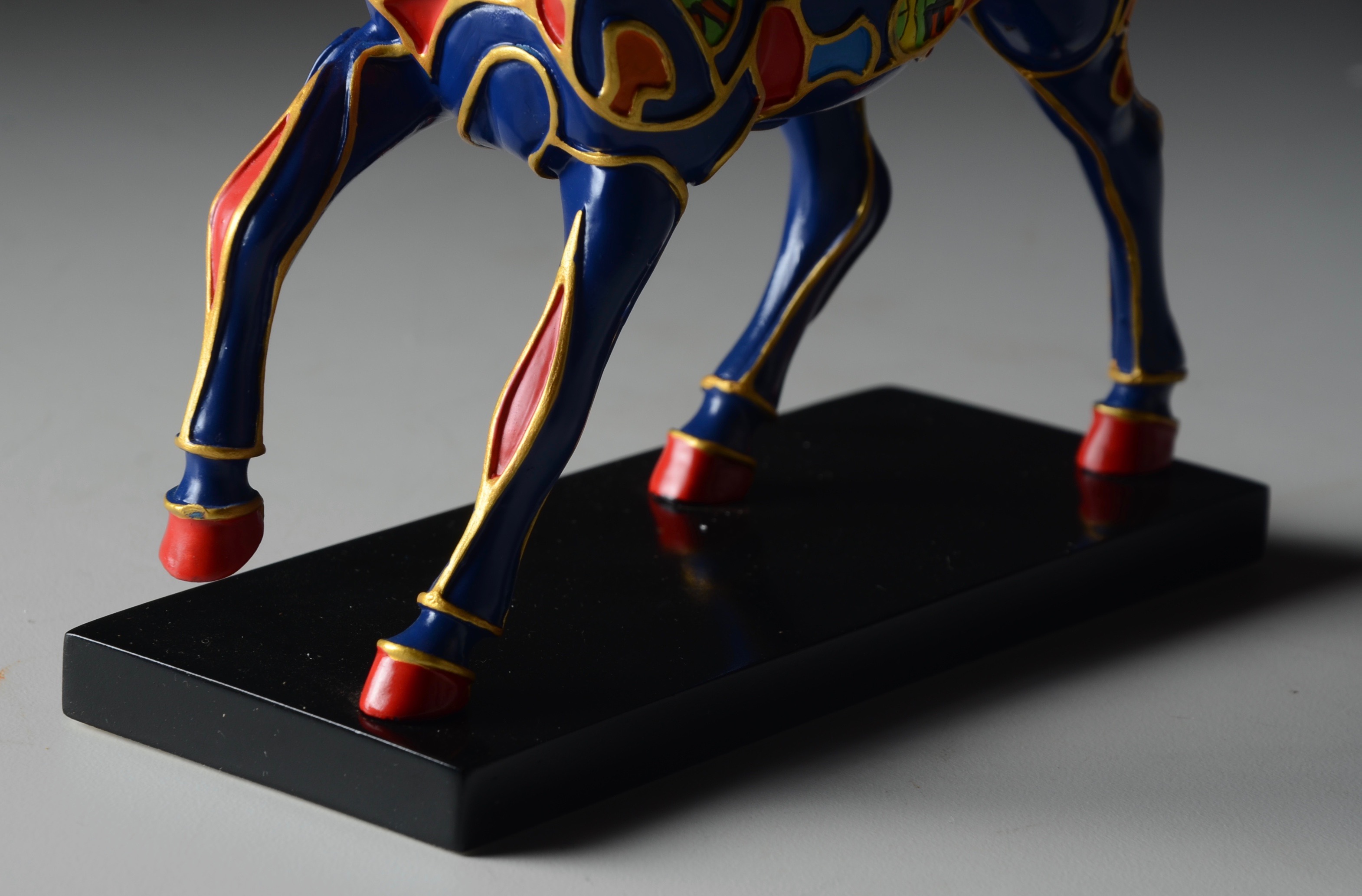 Three Painted Pony Horse Figurines