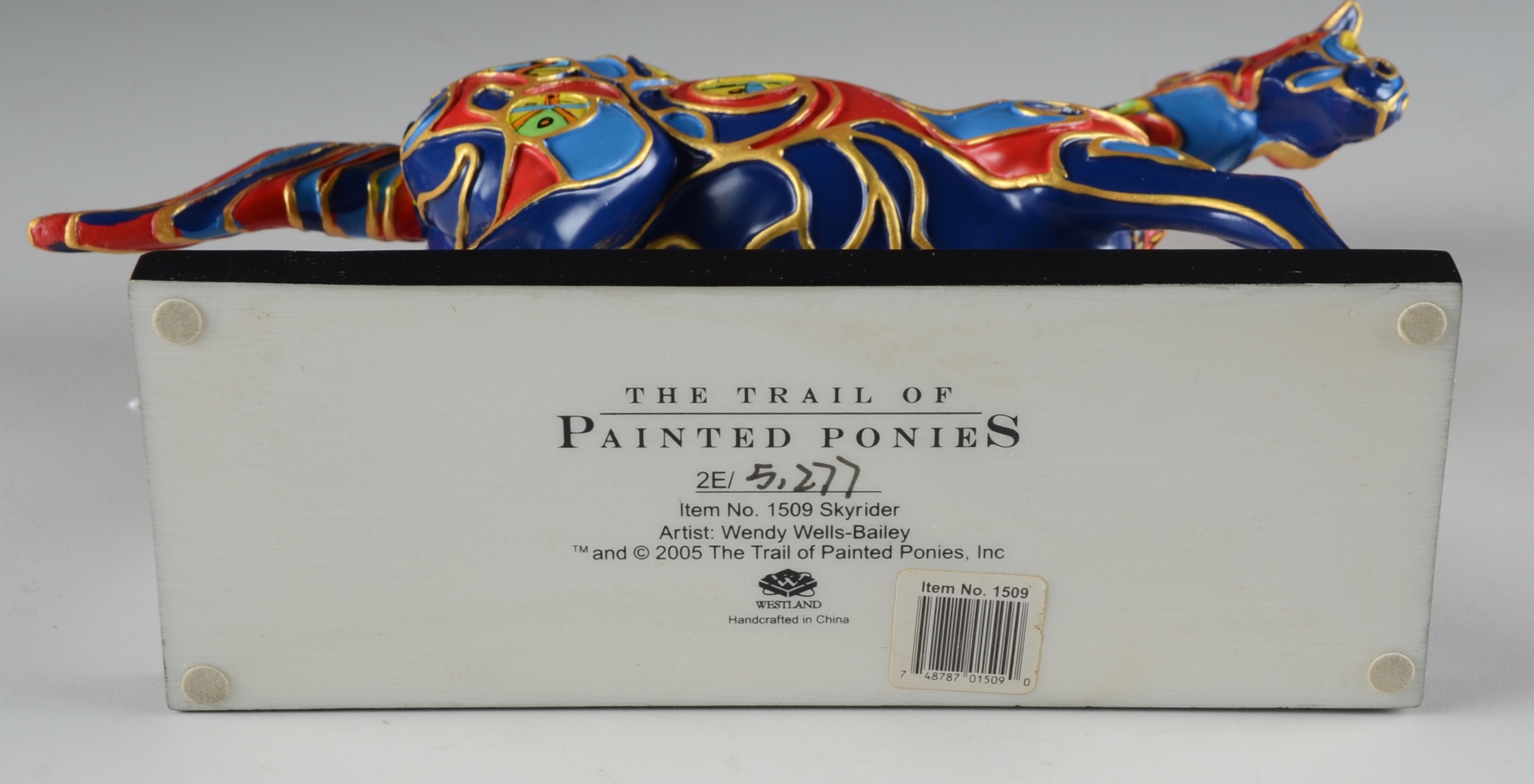 Three Painted Pony Horse Figurines