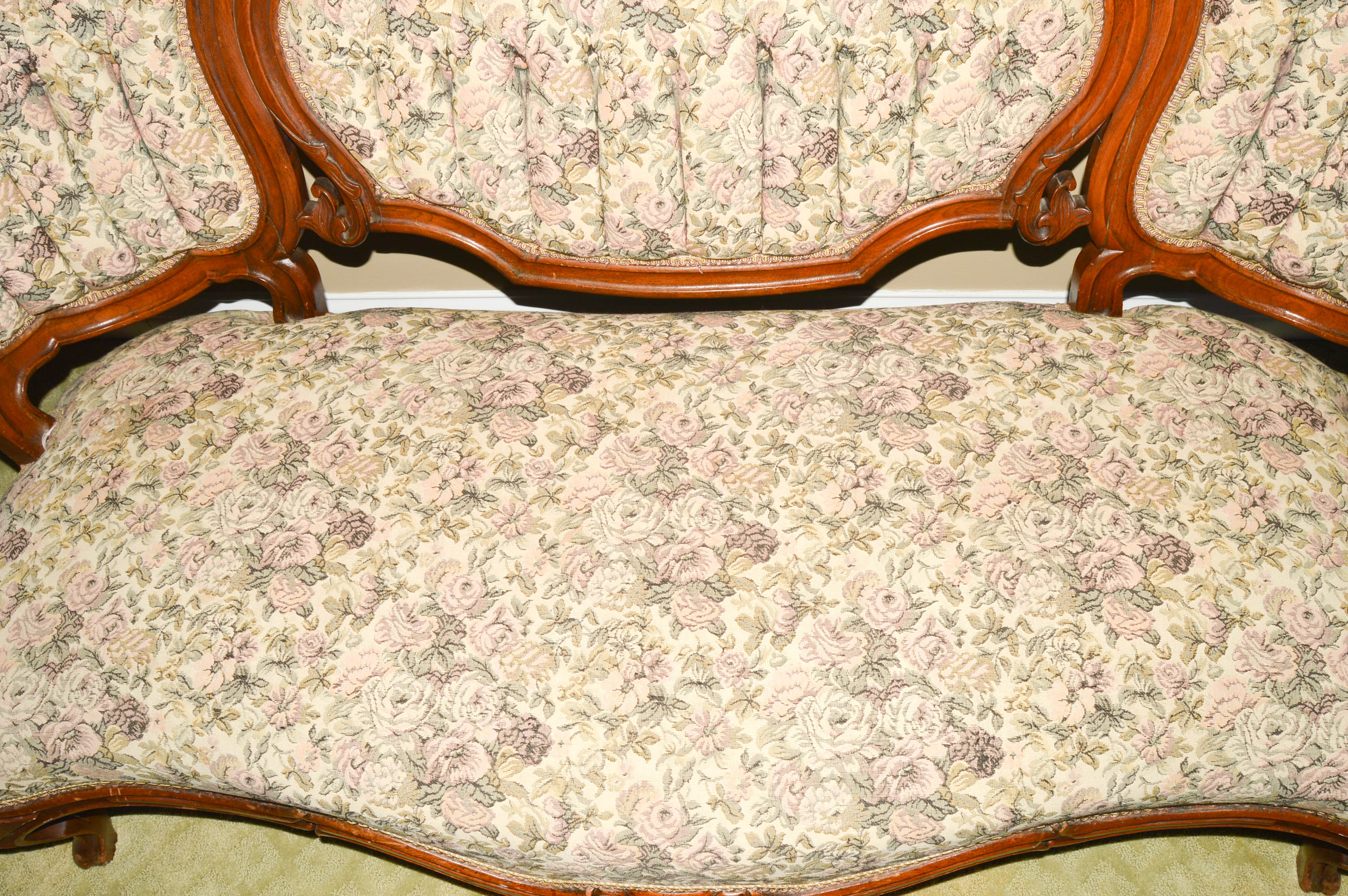Antique Victorian Settee