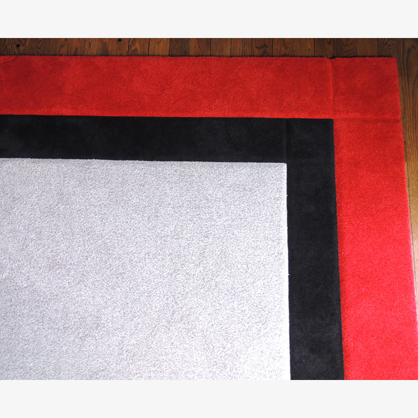 Tri-Color Area Rug by Fabrica