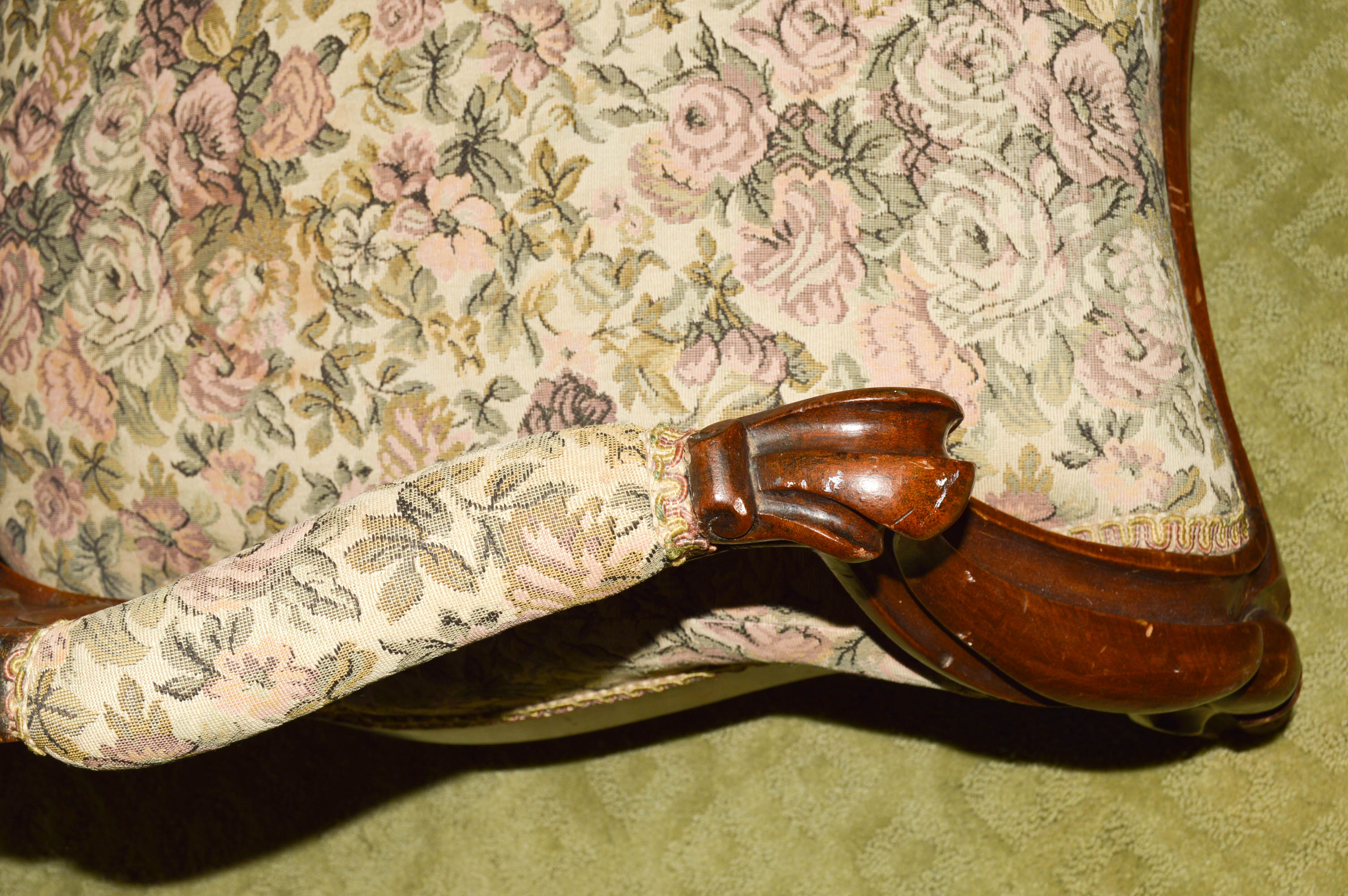 Antique Victorian Settee