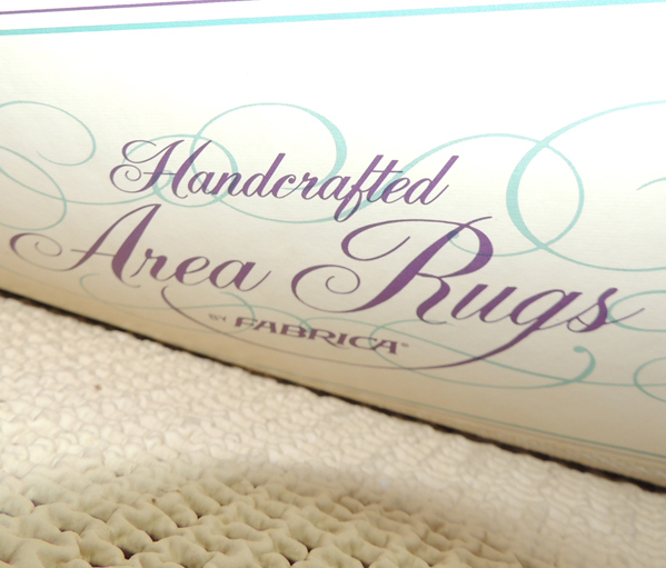 Tri-Color Area Rug by Fabrica