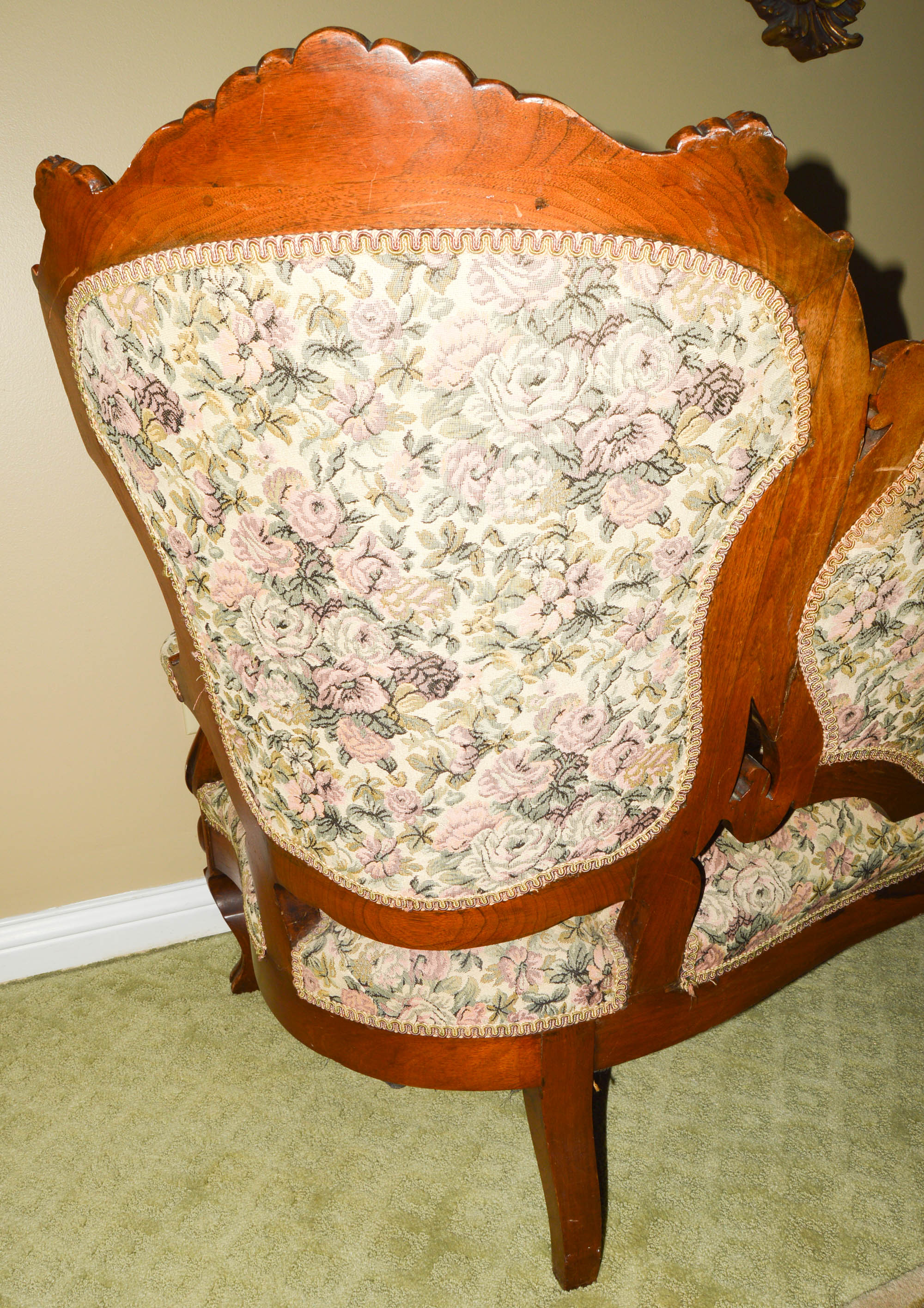 Antique Victorian Settee