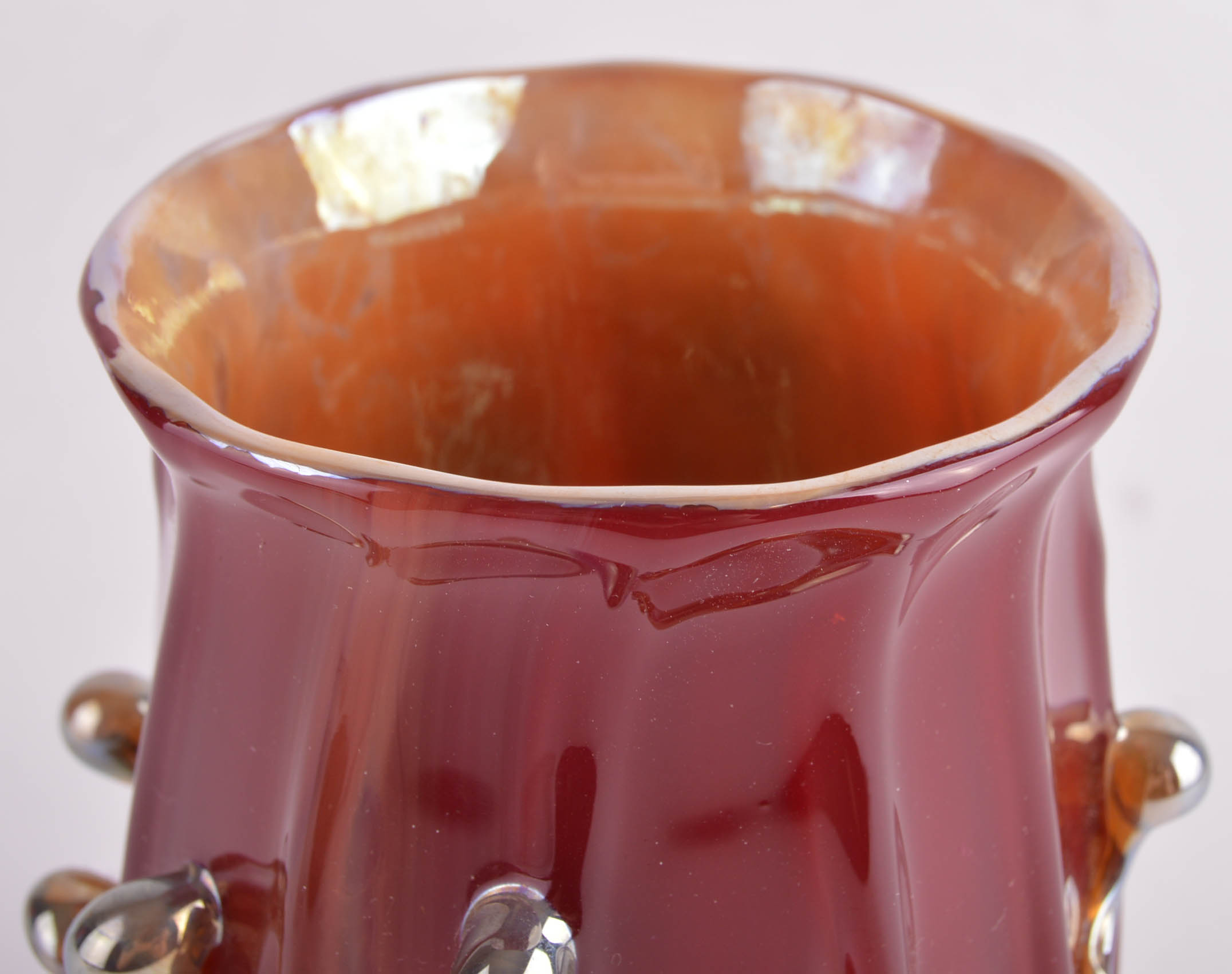 Steven Lundberg Art Glass Vase