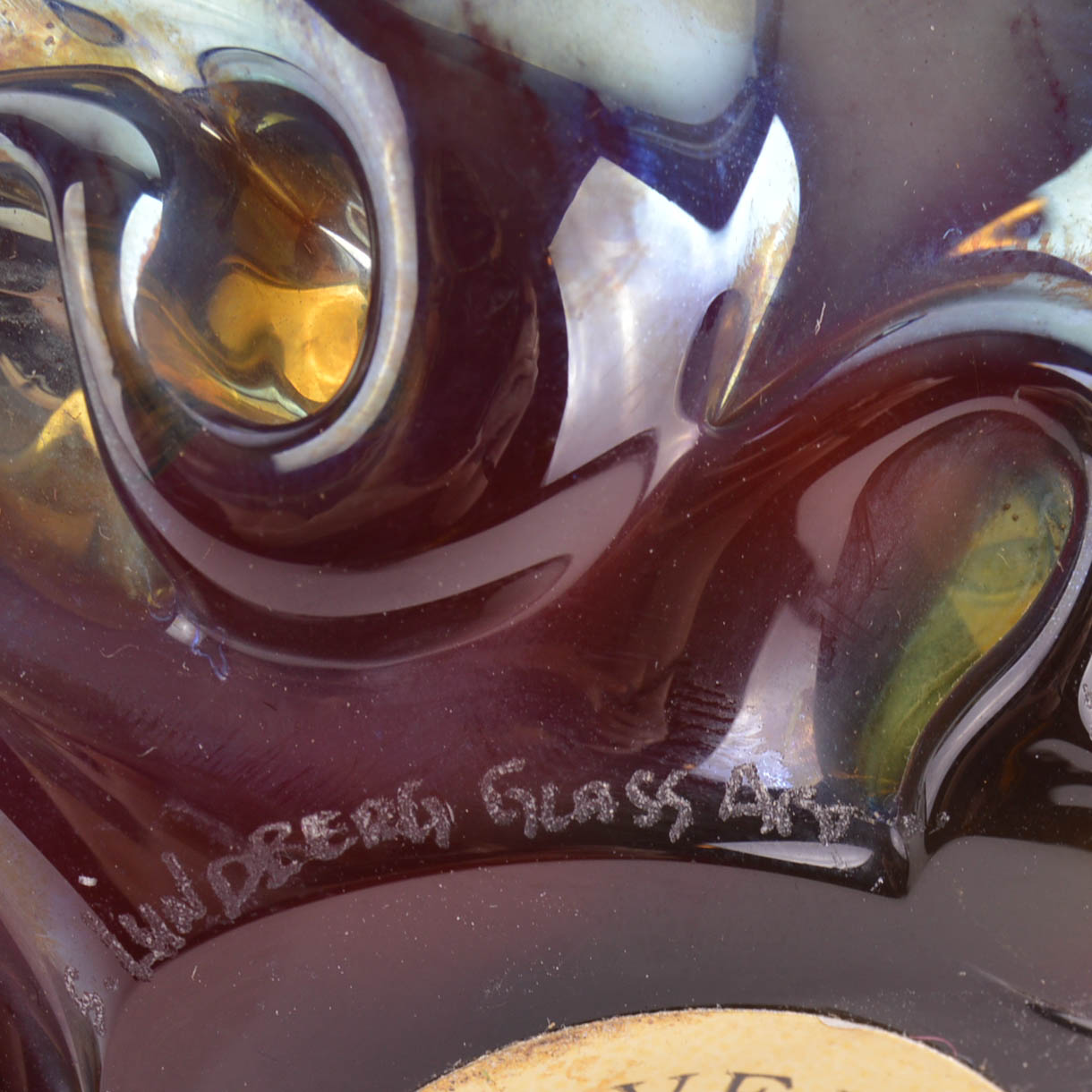 Steven Lundberg Art Glass Vase