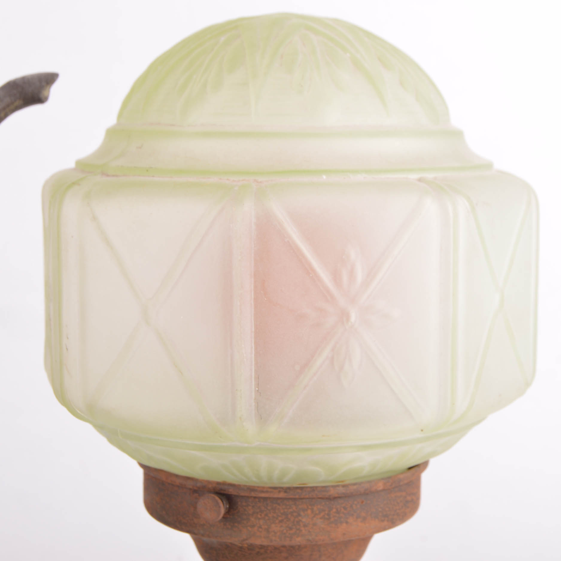 Vintage Cast Iron Elephant Lamp