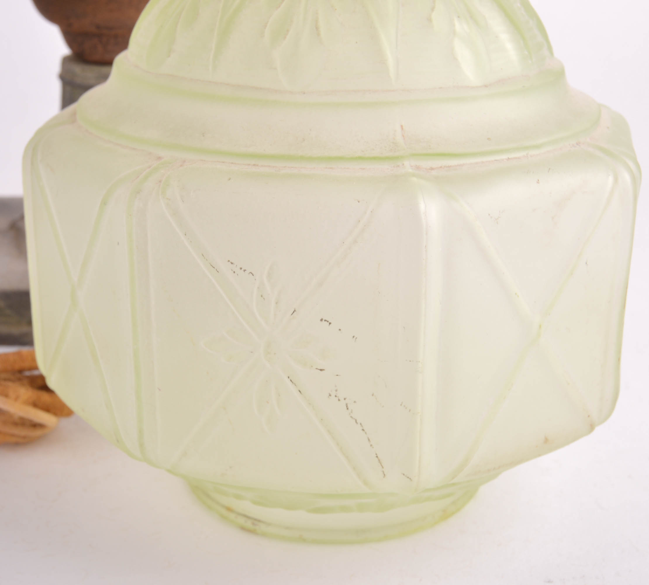 Vintage Cast Iron Elephant Lamp