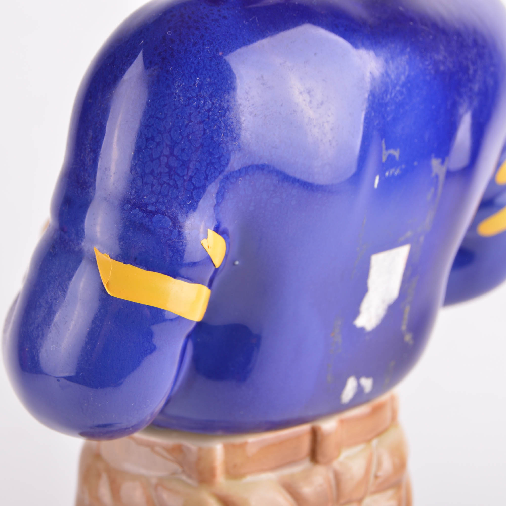 Kessler Whiskey "The Football Player" Ceramic Decanter