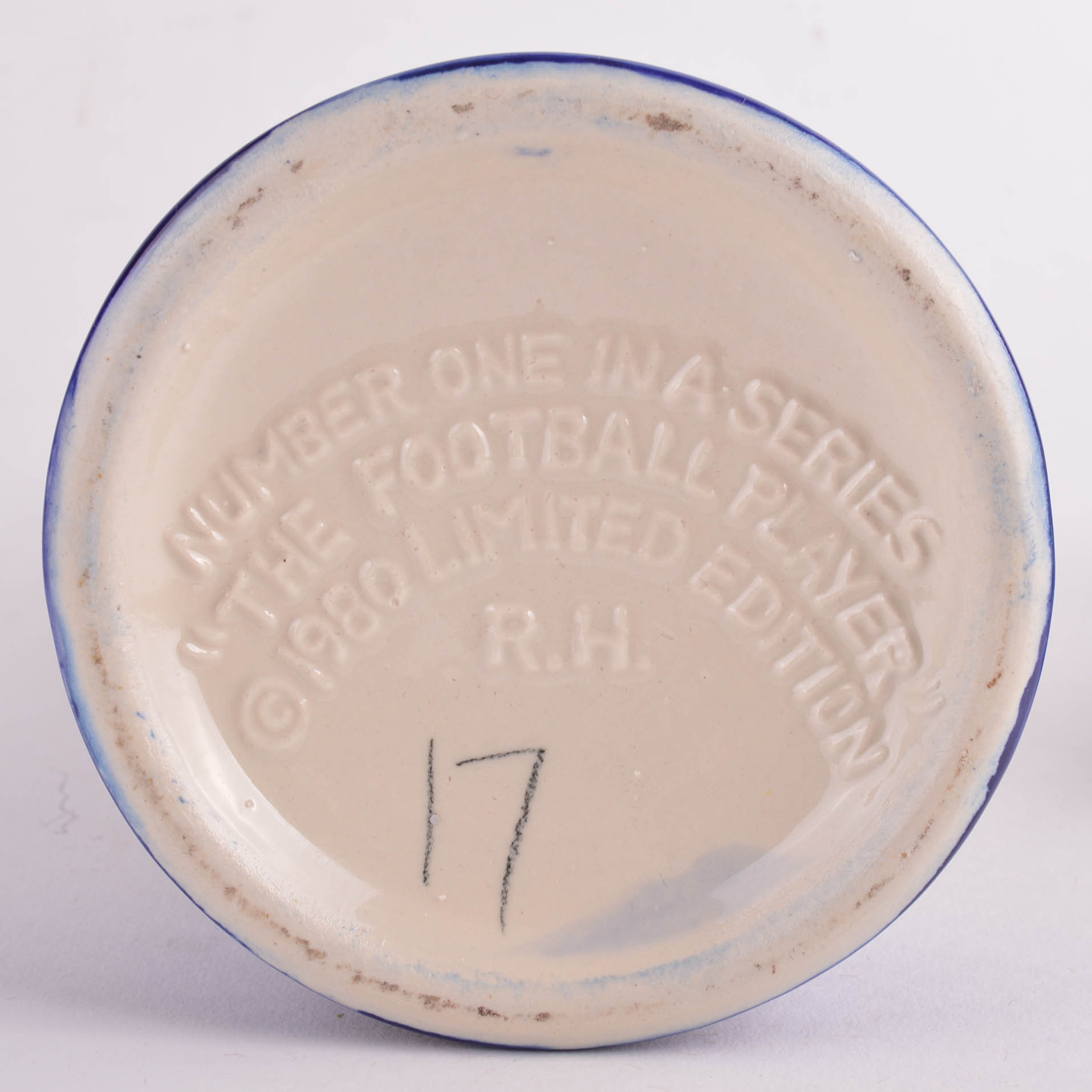 Kessler Whiskey "The Football Player" Ceramic Decanter