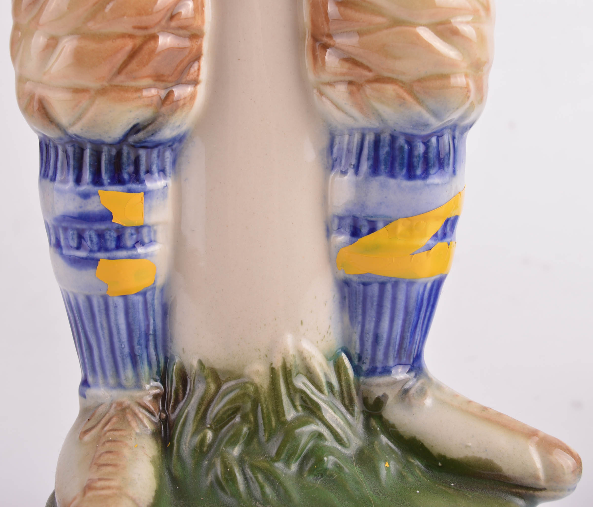 Kessler Whiskey "The Football Player" Ceramic Decanter