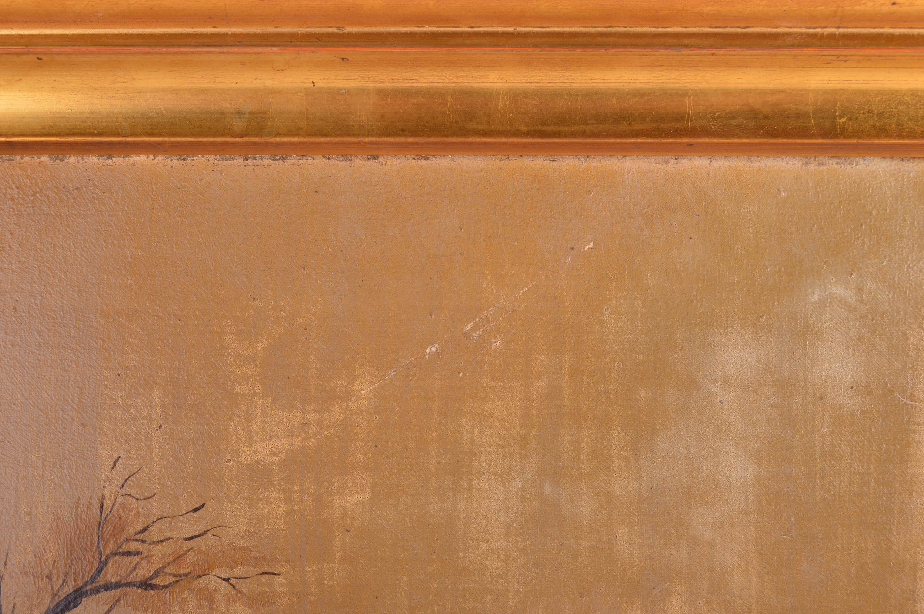 H. Schultz Oil on Canvas Mill Landscape