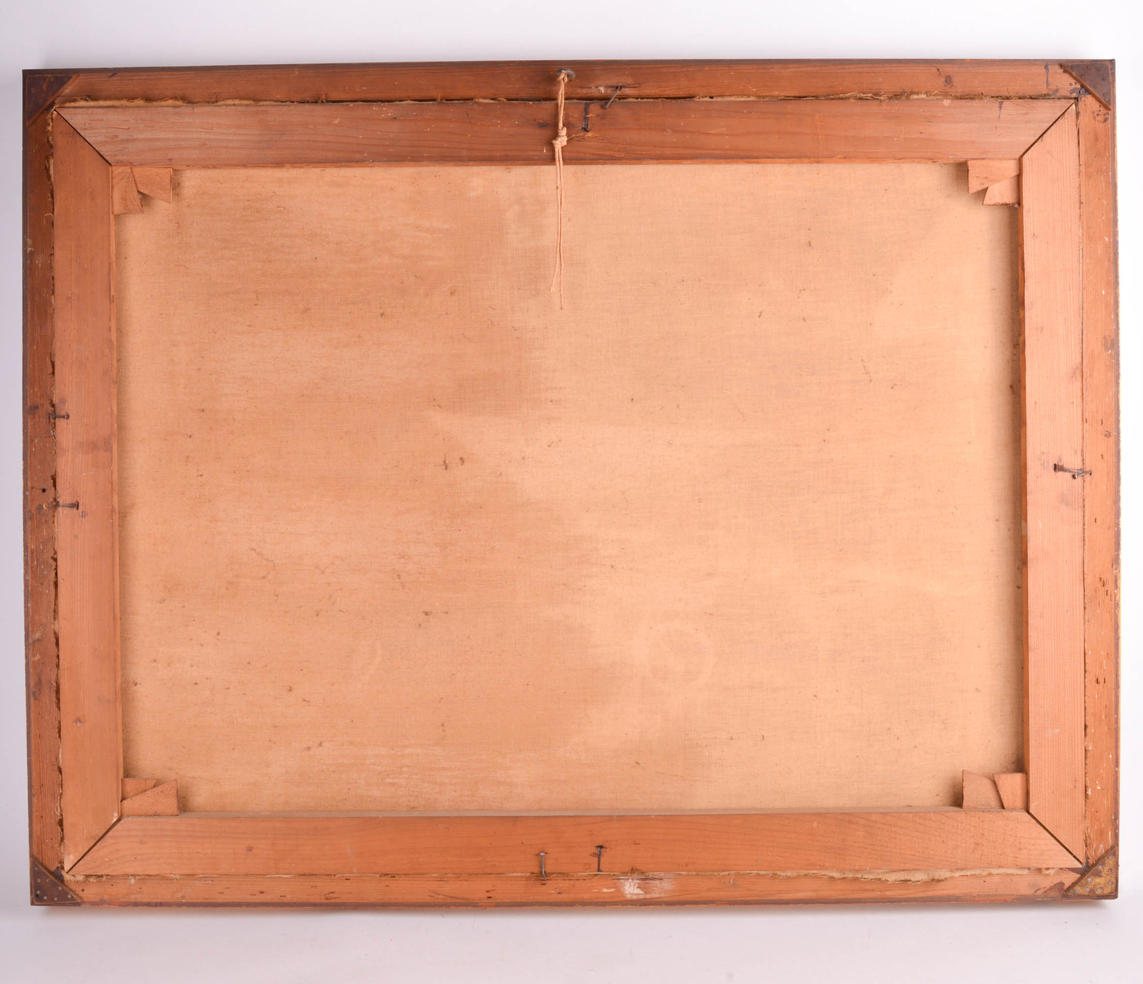 H. Schultz Oil on Canvas Mill Landscape