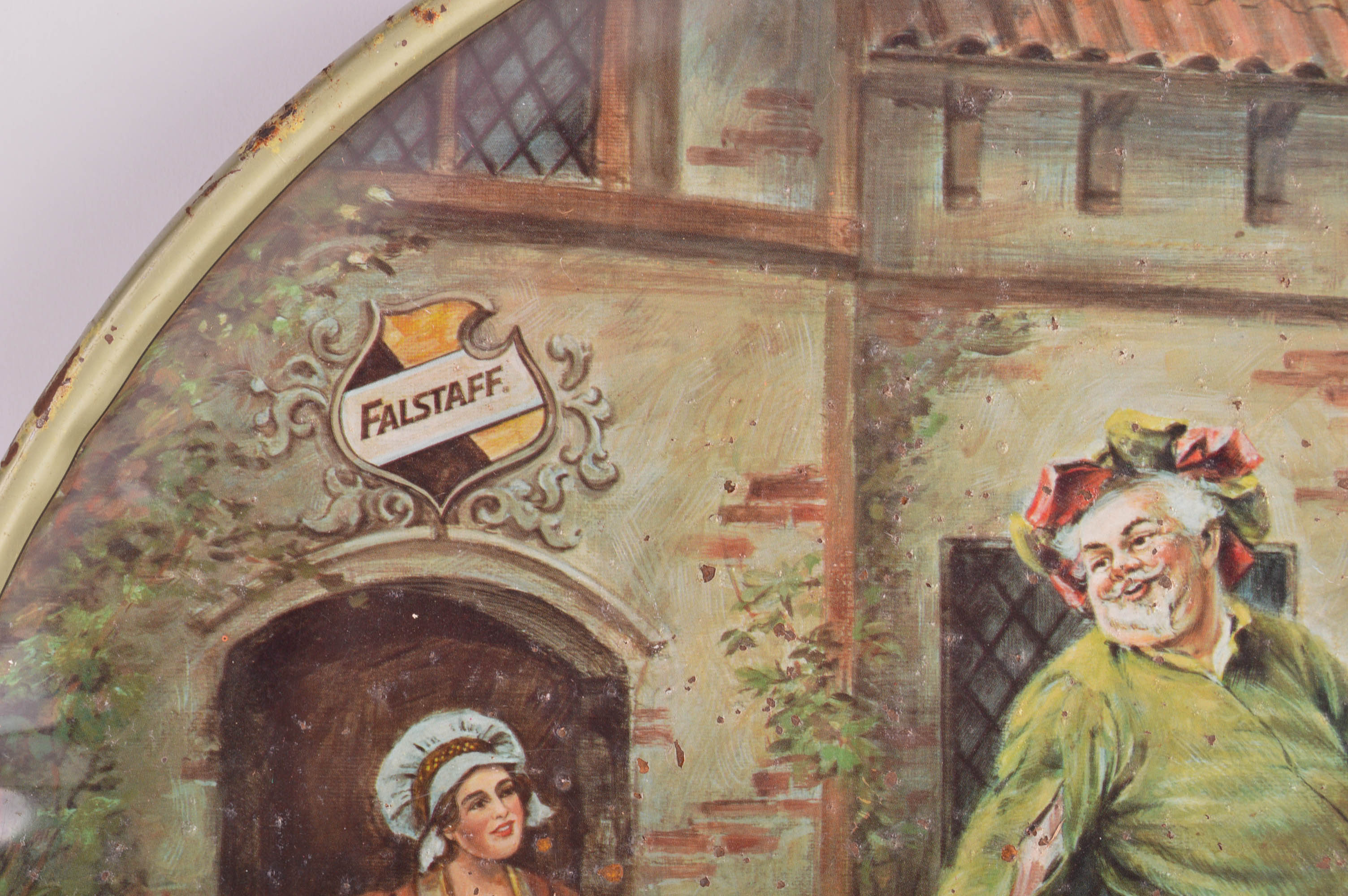 Falstaff Metal Beverage Tray