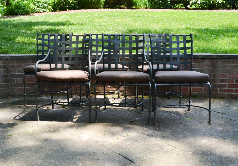 Brown Jordan "Florentine" Collection Patio Dining Chairs