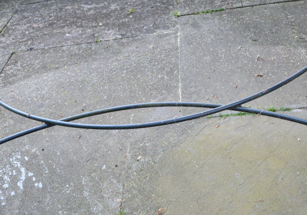 Brown Jordan "Florentine" Collection Oval Glass Top Patio Dining Table