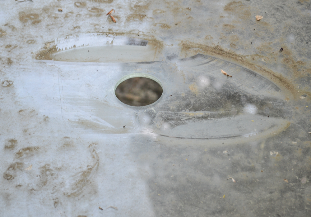 Brown Jordan "Florentine" Collection Oval Glass Top Patio Dining Table