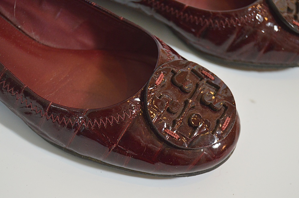 Three Pairs of Women's Flats with Tory Burch and Stuart Weitzman