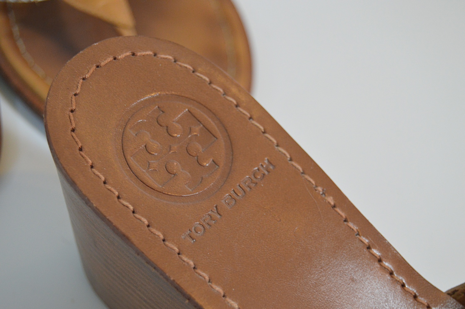 Two Pair of Ladies Sandals, One Tory Burch Platforms