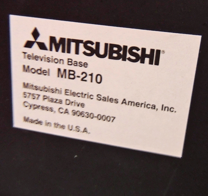 Vizio Gallevia Liquid Crystal HDTV With Mitsubishi Stand