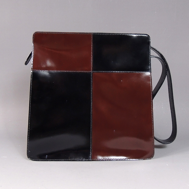 Furla Color Block Leather Handbag