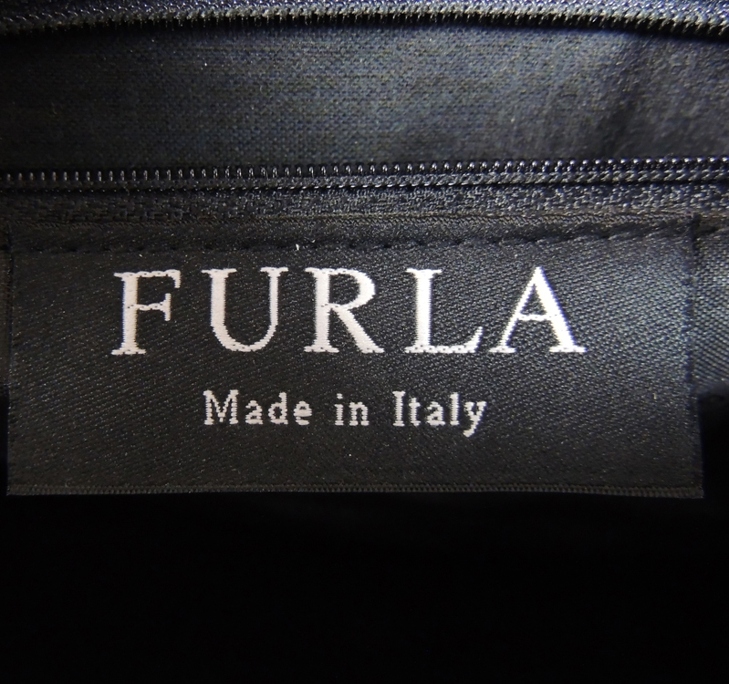 Furla Color Block Leather Handbag