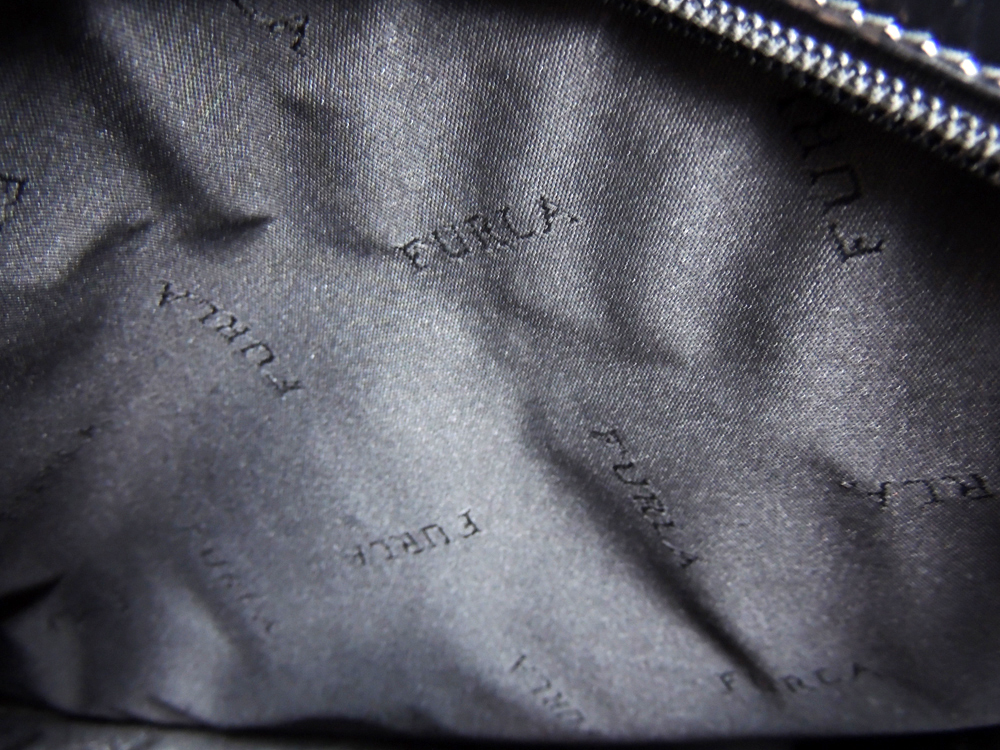 Furla Color Block Leather Handbag