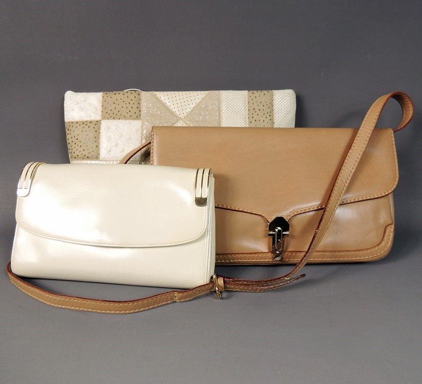 Trio of Leather Handbags