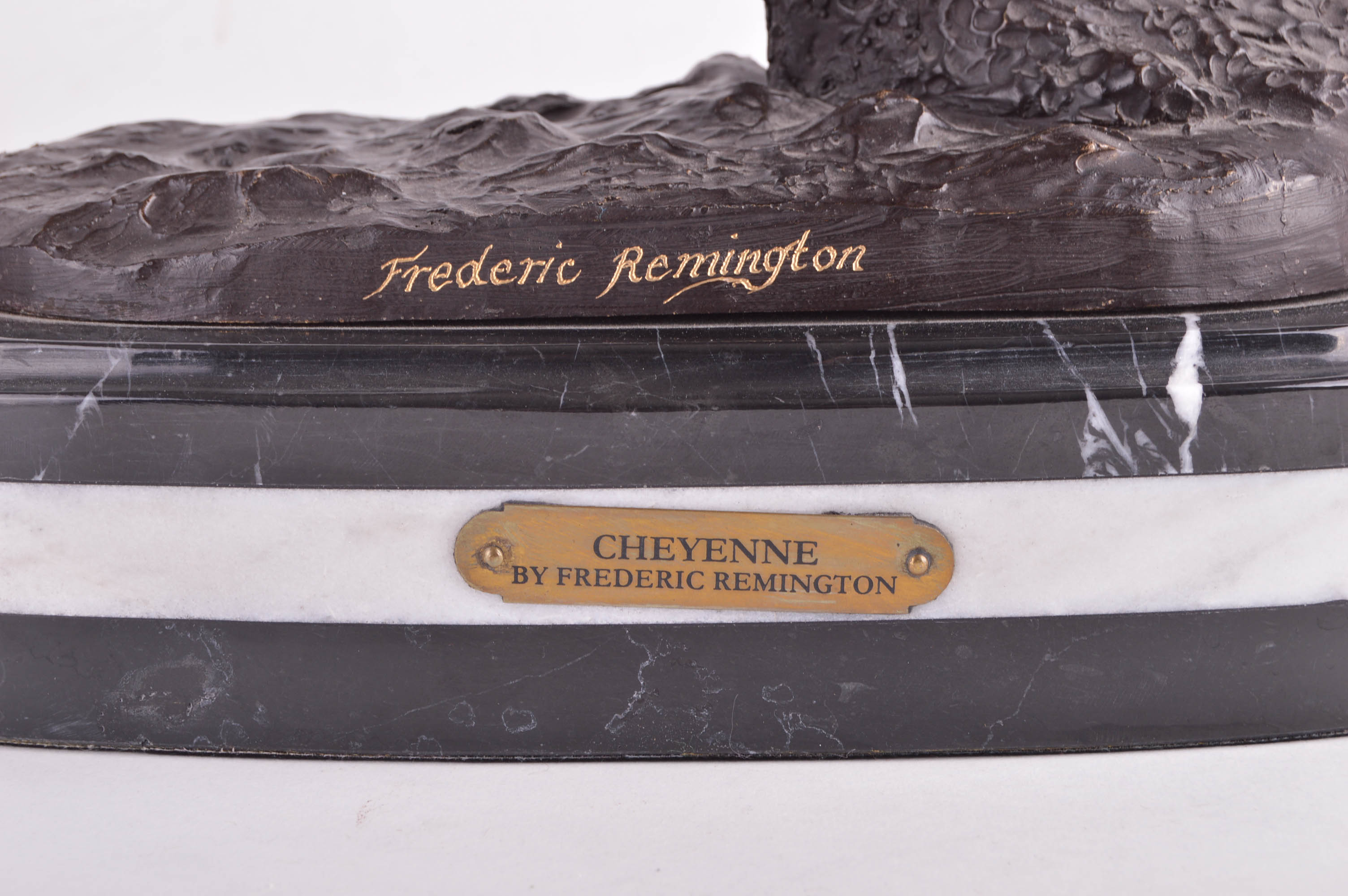 "Cheyenne" Bronze Sculpture after Frederic Remington