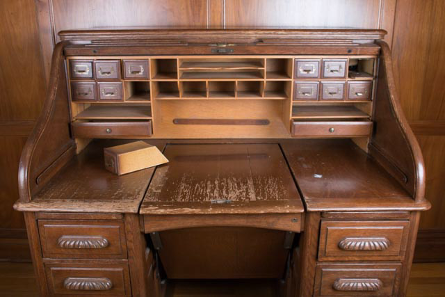 Vintage Roll Top Desk