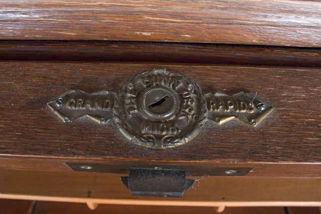 Vintage Roll Top Desk